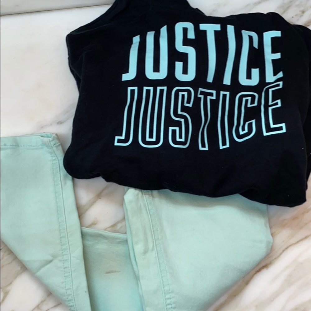 black justice hoodie sweater